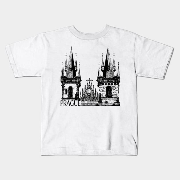 Prague Kids T-Shirt by TravelTs